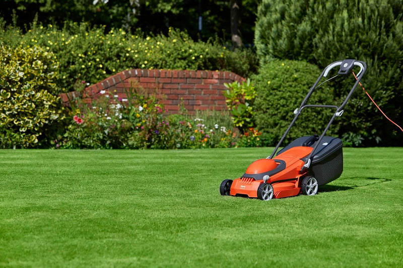 340r Corded Electric Wheeled Lawnmower 1400W Gives