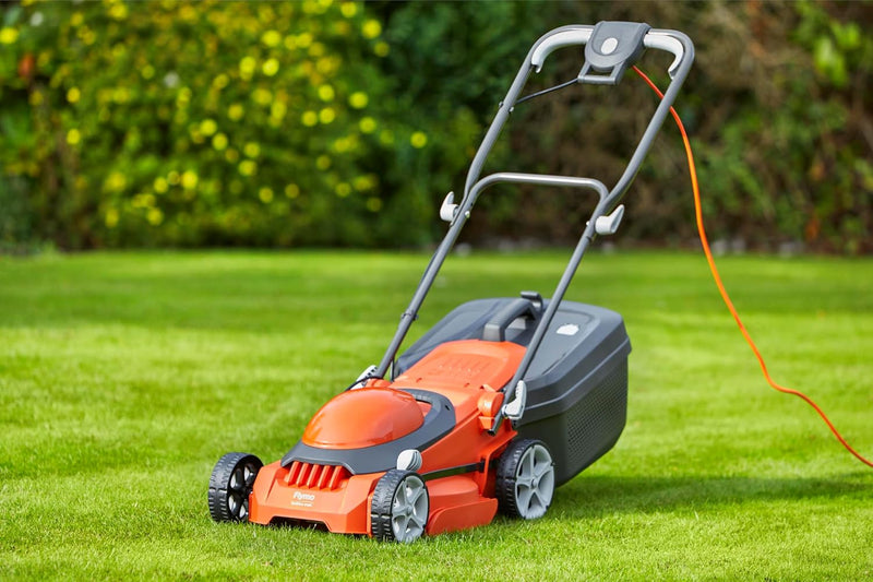 340r Corded Electric Wheeled Lawnmower 1400W Gives