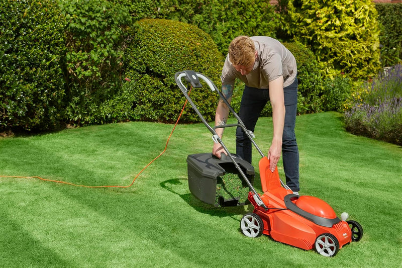 340r Corded Electric Wheeled Lawnmower 1400W Gives