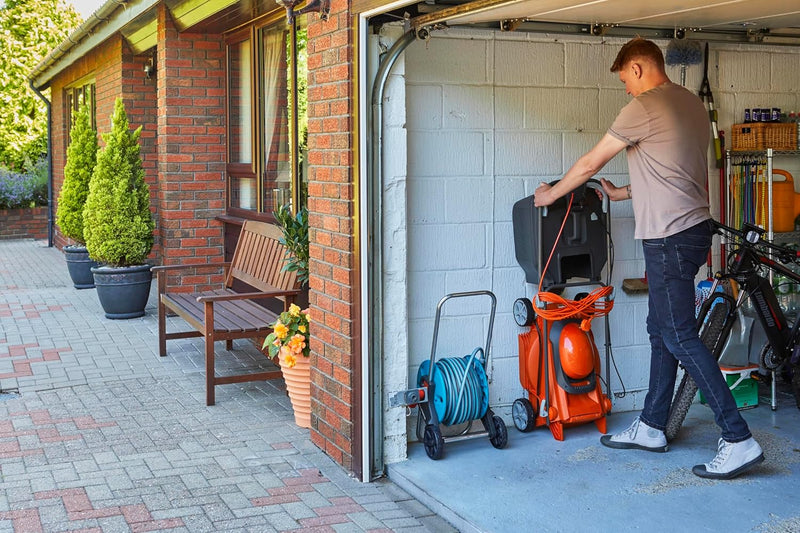 340r Corded Electric Wheeled Lawnmower 1400W Gives