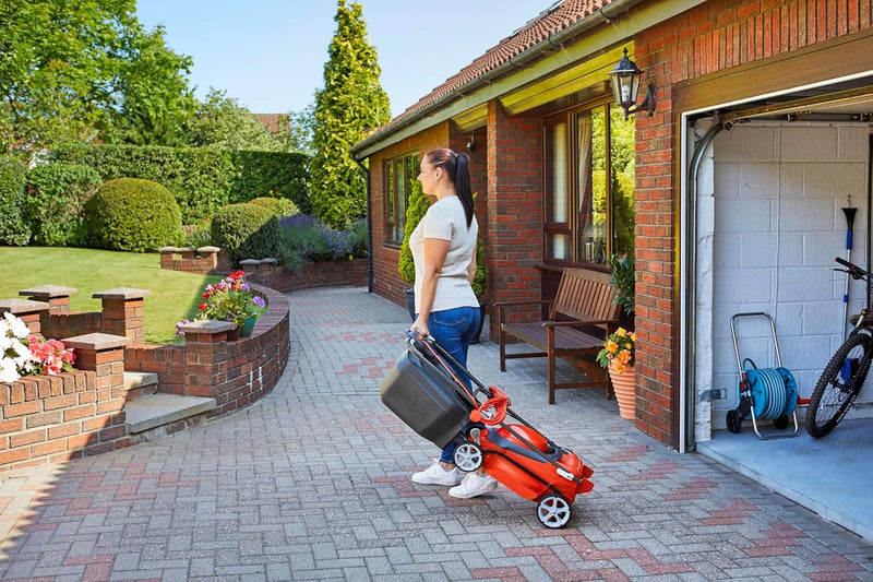 340r Corded Electric Wheeled Lawnmower 1400W Gives