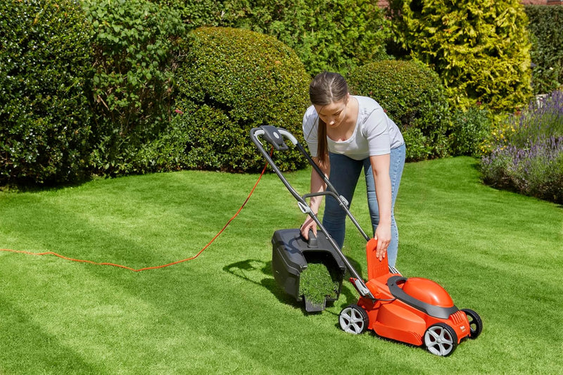340r Corded Electric Wheeled Lawnmower 1400W Gives