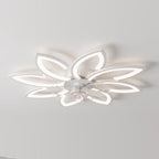 35.4" Ceiling Fans with Lights and Remote LED