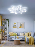 35.4" Ceiling Fans with Lights and Remote LED