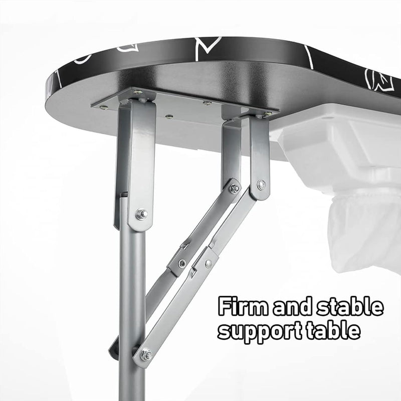35''l Portable Foldable Vented Beauty Manicure Table Nail