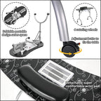 35''l Portable Foldable Vented Beauty Manicure Table Nail