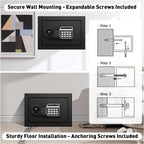 35L Fireproof Waterproof Safe Digital Keypad LED Alert