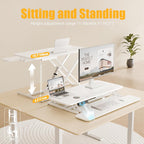 Electric Standing Desk Converter 36" 91CM