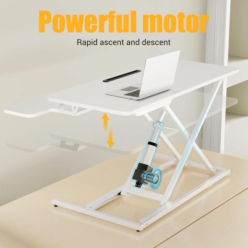 Electric Standing Desk Converter 36" 91CM