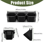 36 Pcs Self Watering Wall Planting Pot Hanging