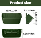 36 Pcs Self Watering Wall Planting Pot Hanging