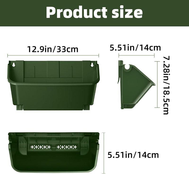 36 Pcs Self Watering Wall Planting Pot Hanging