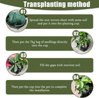 36 Pcs Self Watering Wall Planting Pot Hanging