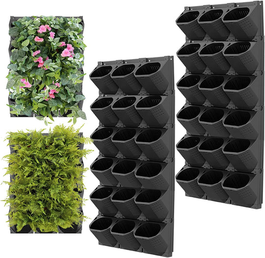 36 Pcs Self Watering Wall Planting Pot Hanging