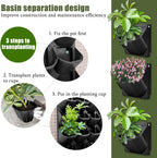 36 Pcs Self Watering Wall Planting Pot Hanging