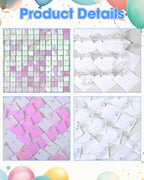 36 Pcs Shimmer Wall Backdrop Panels Sequin