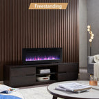 36" Wall Mounted Electric Fireplace Wilton with 2