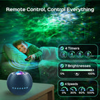 360 Lights Galaxy Projector+15 Noise Machine Bluetooth Birthday