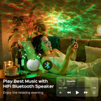 360 Lights Galaxy Projector+15 Noise Machine Bluetooth Birthday
