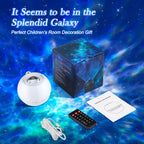 360 Lights Galaxy Projector+15 Noise Machine Bluetooth Birthday