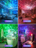 360 Lights Galaxy Projector+15 Noise Machine Bluetooth Birthday