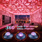 360 Lights Galaxy Projector+15 Noise Machine Bluetooth Birthday