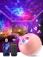 360 Lights Galaxy Projector+15 Noise Machine Bluetooth Birthday