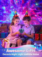 360 Lights Galaxy Projector+15 Noise Machine Bluetooth Birthday