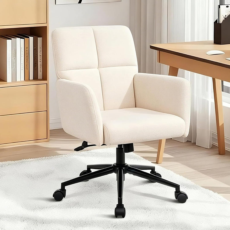360° Swivel Office Chair with Armrests Height Adjustable