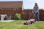 360c Electric Wheeled Lawn Mower W Cutting Width