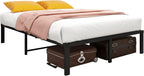 36CM 4ft6 Metal Platform Bed Frames