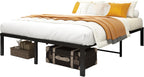 36CM 4ft6 Metal Platform Bed Frames