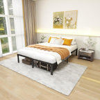 36CM 4ft6 Metal Platform Bed Frames