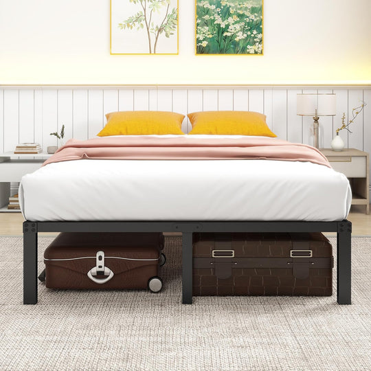 36CM 4ft6 Metal Platform Bed Frames