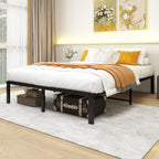 36CM 4ft6 Metal Platform Bed Frames