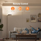 36W LED Floor Lamp Super Bright Standing Modern