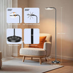 36W LED Floor Lamp Super Bright Standing Modern