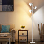 36W LED Tree Floor Lamp Modern Dimmable Standing