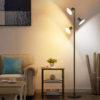 36W LED Tree Floor Lamp Modern Dimmable Standing