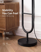 36W LED Uplighter Floor Lamp with Side Table