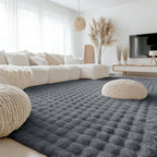 3d Bubble Washable Large Rugs Living Room