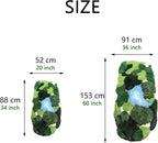 3d Moss Rug Shag Carpet Leaf Area Bathroom