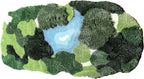 3d Moss Rug Shag Carpet Leaf Area Bathroom