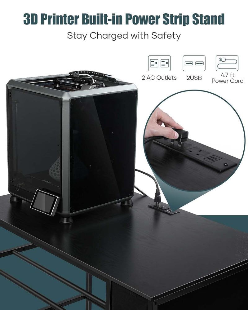 3d Printer Stand with Filaments Storage Table Filament