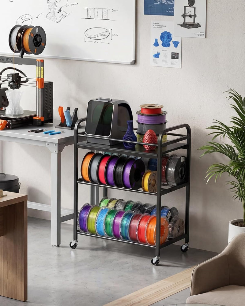 3d Printer Stand with Filaments Storage Table Filament