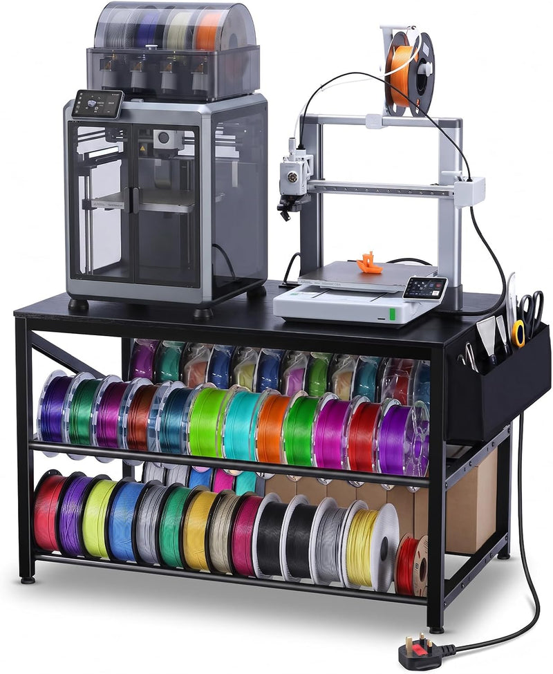 3d Printer Stand with Filaments Storage Table Filament