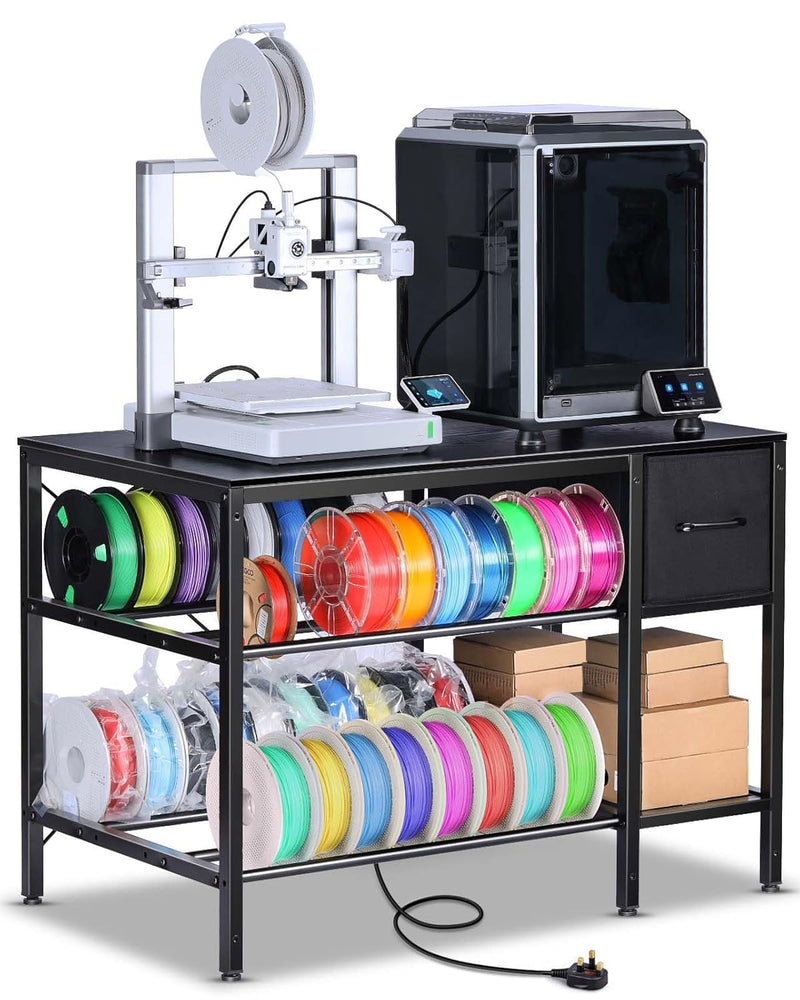 3d Printer Stand with Filaments Storage Table Filament