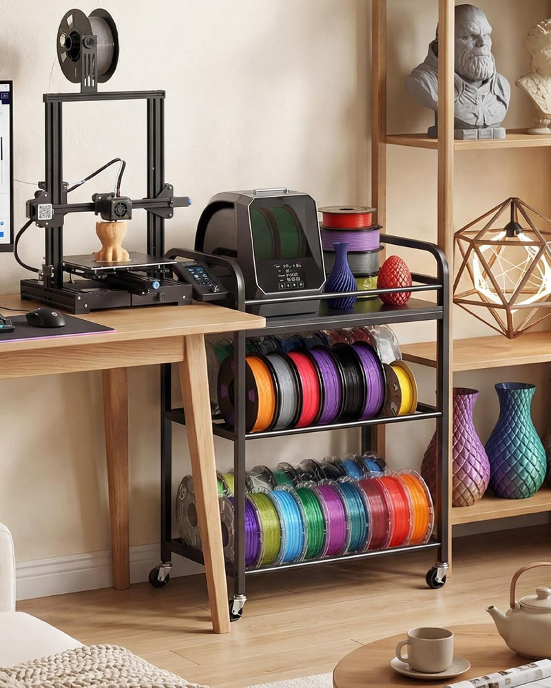 3d Printer Stand with Filaments Storage Table Filament