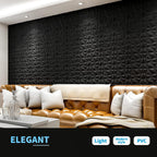 3d Wall Panels in Diamond Design 12"x12" Matt