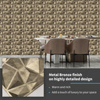 3d Wall Panels in Diamond Design 12"x12" Matt